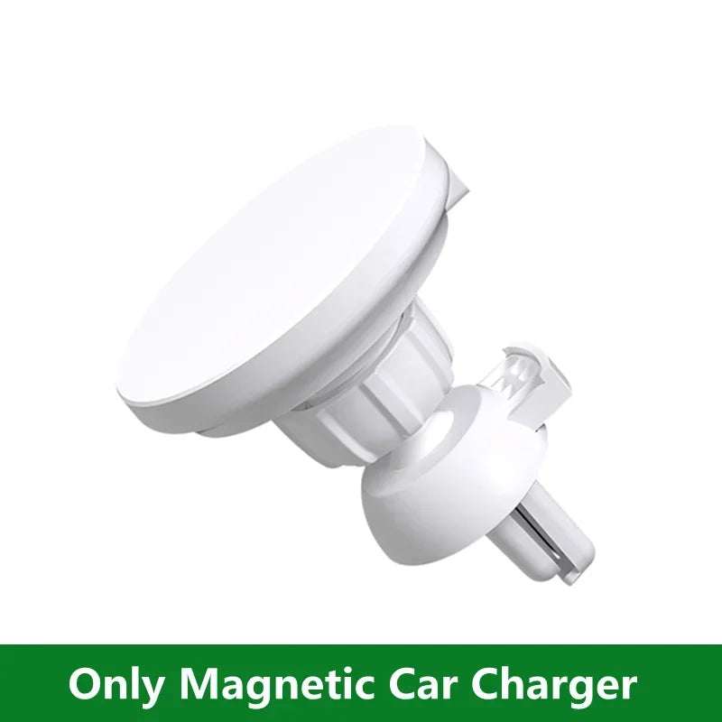 Upgraded Magnetic Wireless Car Charger 30W Fast Car Charging for Iphone 12 13 14 15 Pro Max Mini Air Vent Car Phone Holder Stand