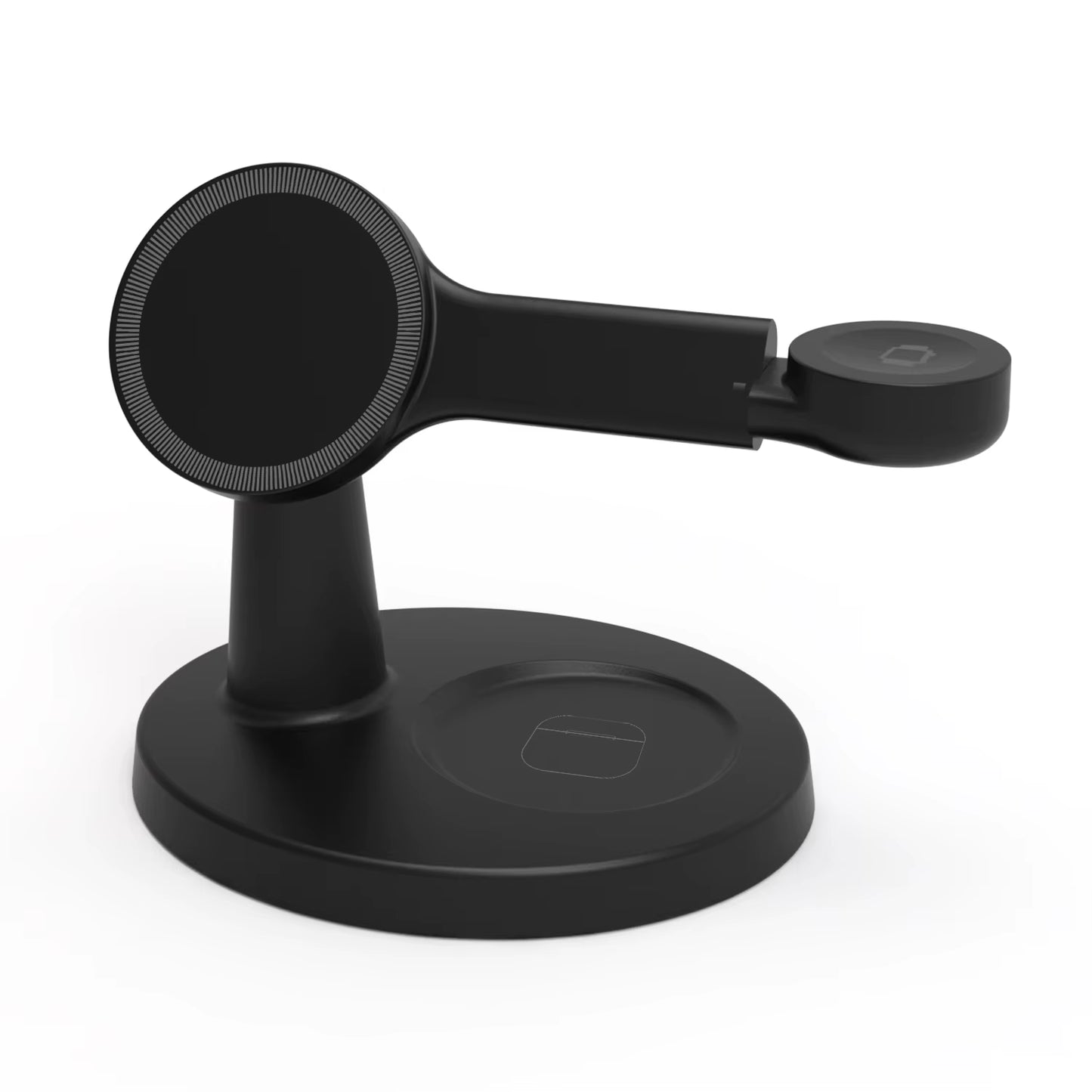 3 in 1 Magnetic Wireless Charger Stand for Magsafe Iphone 16 15 14 13 Pro Max Apple Watch 9 8 Airpods Pro Fast Charging Station