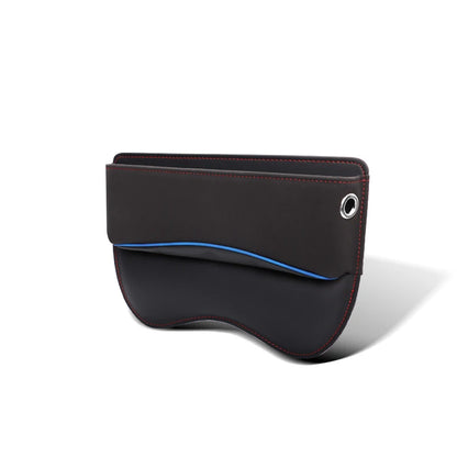 Suede Car Seat Side Storage Pocket for Car Seat Gap Filler Organizer Box Leather Car Crevice Stowing Tidy Interior Parts
