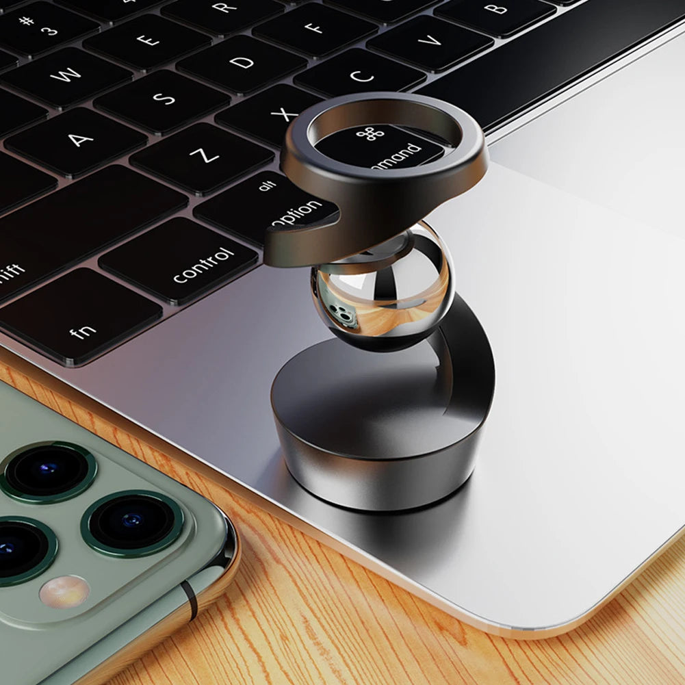 Magnetic Levitation Anti-Stress Gyroscope Spinner - Kinetic Desk Toy for Optical Illusions and Relaxation