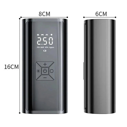 LEIBOO Wireless Air Pump 150Psi Portable Electric Tire Inflator for Car Bicycle Motorcycle Mini Air Compressor Tire Air Injector