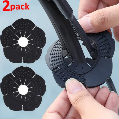 2Pcs Car Windshield Wiper Arm Protector Cover Dustproof Blades Auto Silicone Pad Prevent Leaves Protective Covers Accessories