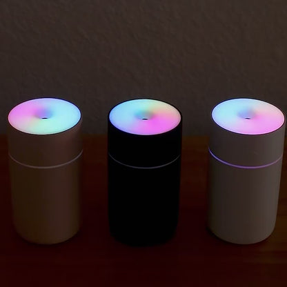 Portable USB Mini Humidifier & Aroma Diffuser — Wireless Rechargeable