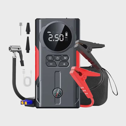 12V Car Jump Starter & Air Pump — Portable Battery Booster