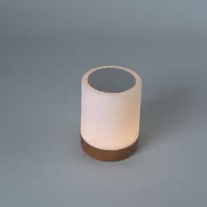Smart Touch Bedside Lamp — RGB Night Light, USB Rechargeable