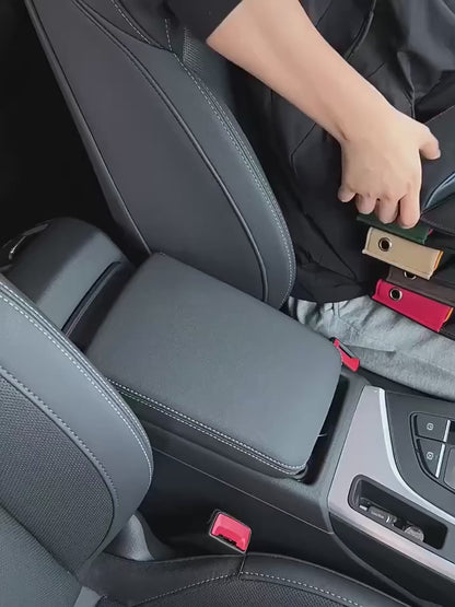 Suede Car Seat Gap Filler & Side Storage Pocket